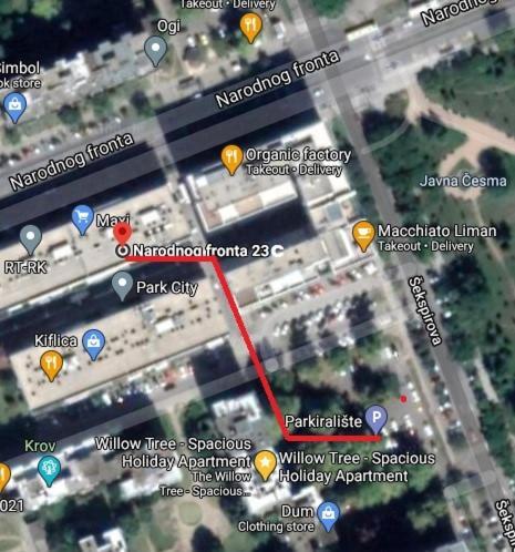 Spacious Studio Park City Νόβι Σαντ Εξωτερικό φωτογραφία